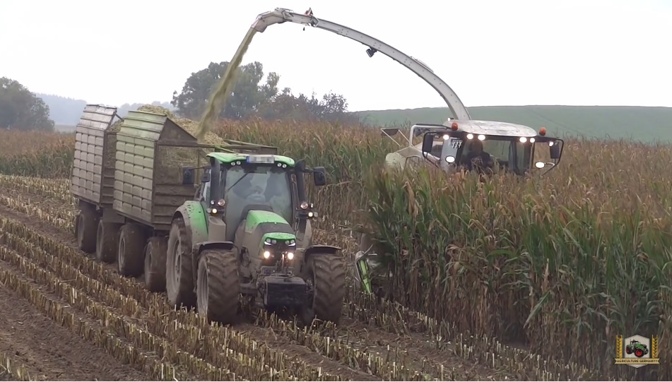 Mais H Ckseln Claas Jaguar X John Deere X Case X Deutz