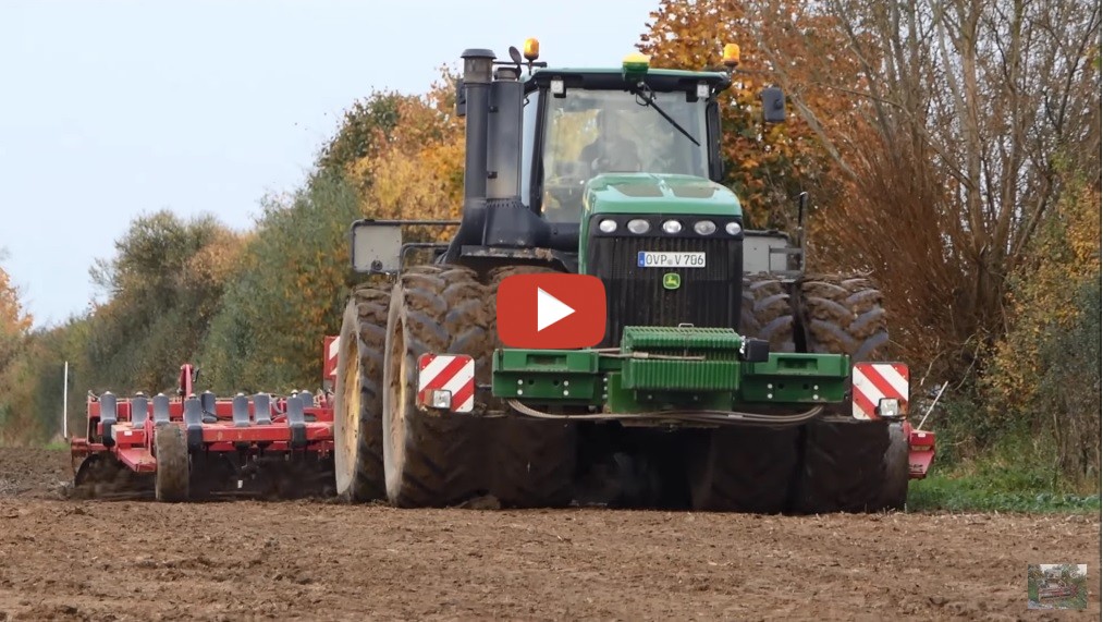 John Deere 9630 Mit Horsch Tiger 8AS Bodenbearbeitung 2017