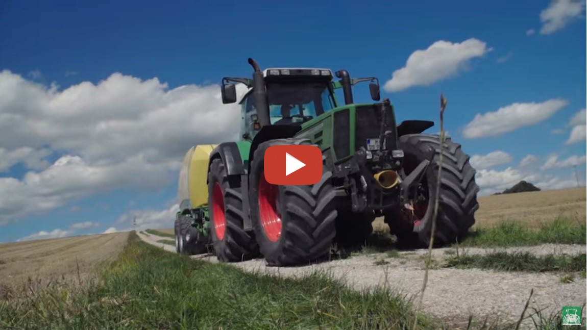 landtechnikvideos de Lohnunternehmen Strobl Agrar aus München beim