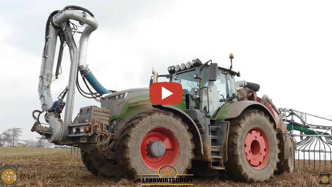 Im Deutlich Nassere Fr Hjahr G Lle Fahren Fendt Vario