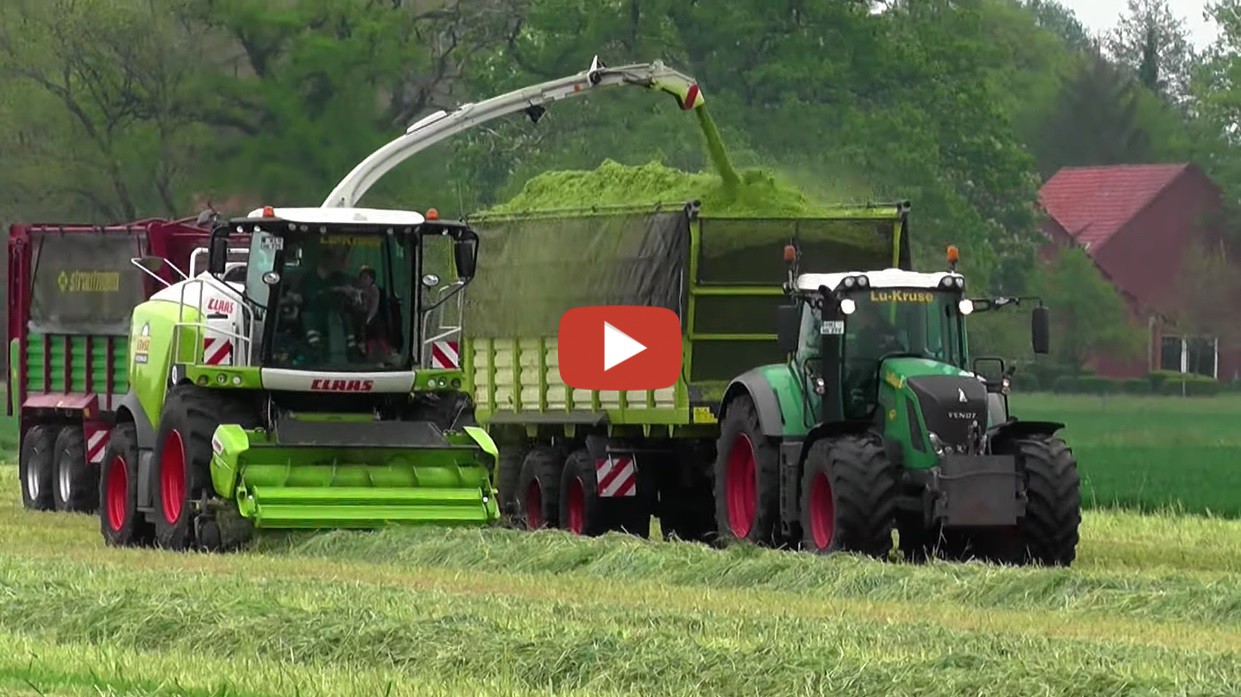 Gps Silage F R Eine Bga Mit Einem Claas Jaguar Und Fendt