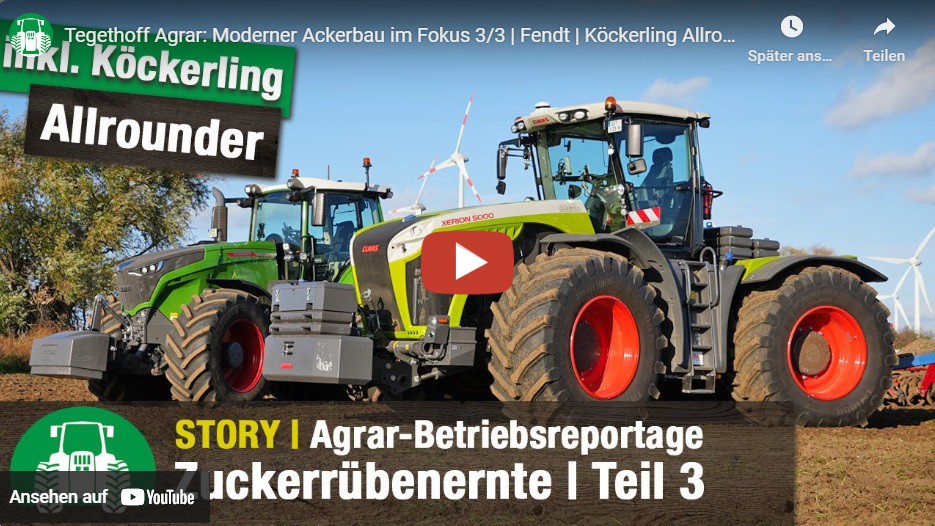 Landtechnikvideos De Tegethoff Agrar Moderner Ackerbau Im Fokus