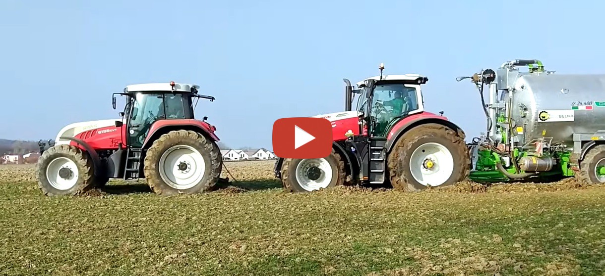 G Lle Ausbringen Mit Steyr Traktoren Agro Grobelnik