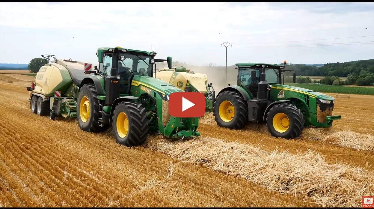 XXL Getreideernte 2023 In Frankreich LU Kuchly John Deere Krone