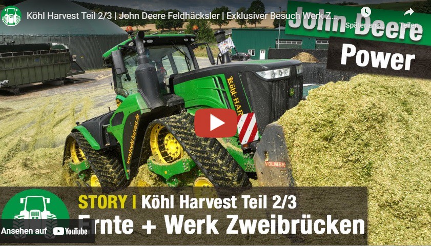 landtechnikvideos de Das Lohnunternehmen Köhl Harvest aus Neumarkt