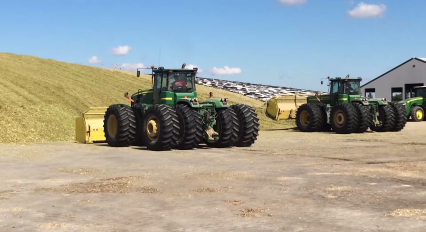 John Deere 9630, 9620, und 9320 Mais Ernte