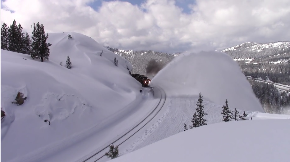 Rotary Snow Plow Returns to Donner Pass