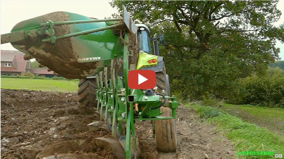 Auf der Agritechnica 2017 stellt Amazone ihre neue Pflug Palette Cayros ...