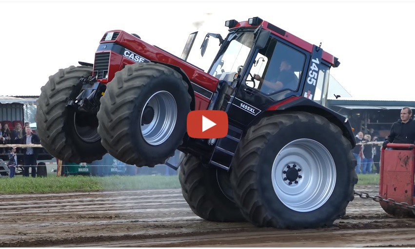 Case IH 1455XL Goes Skyhigh at Reher Trecker Treck Club 2018 PURE