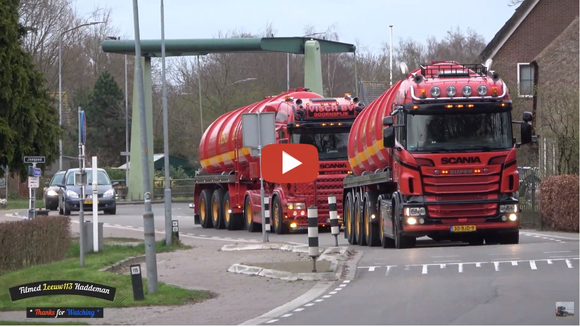 LU. Visch Gülle Transport -- Scania V8 mit Straight Pipe