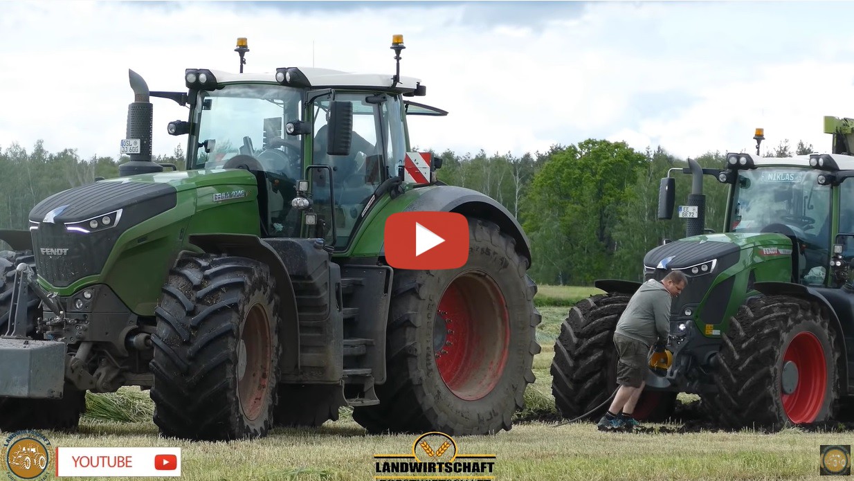 Fendt Traktoren versinken im Morast Schlammschlacht 2021 ...