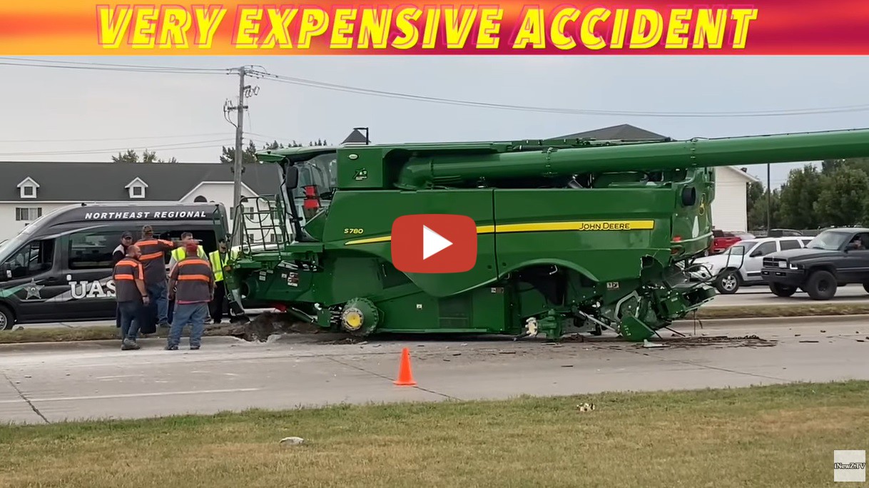 Grand Forks North Dakota USA Tieflader verliert einen neuen S780 John