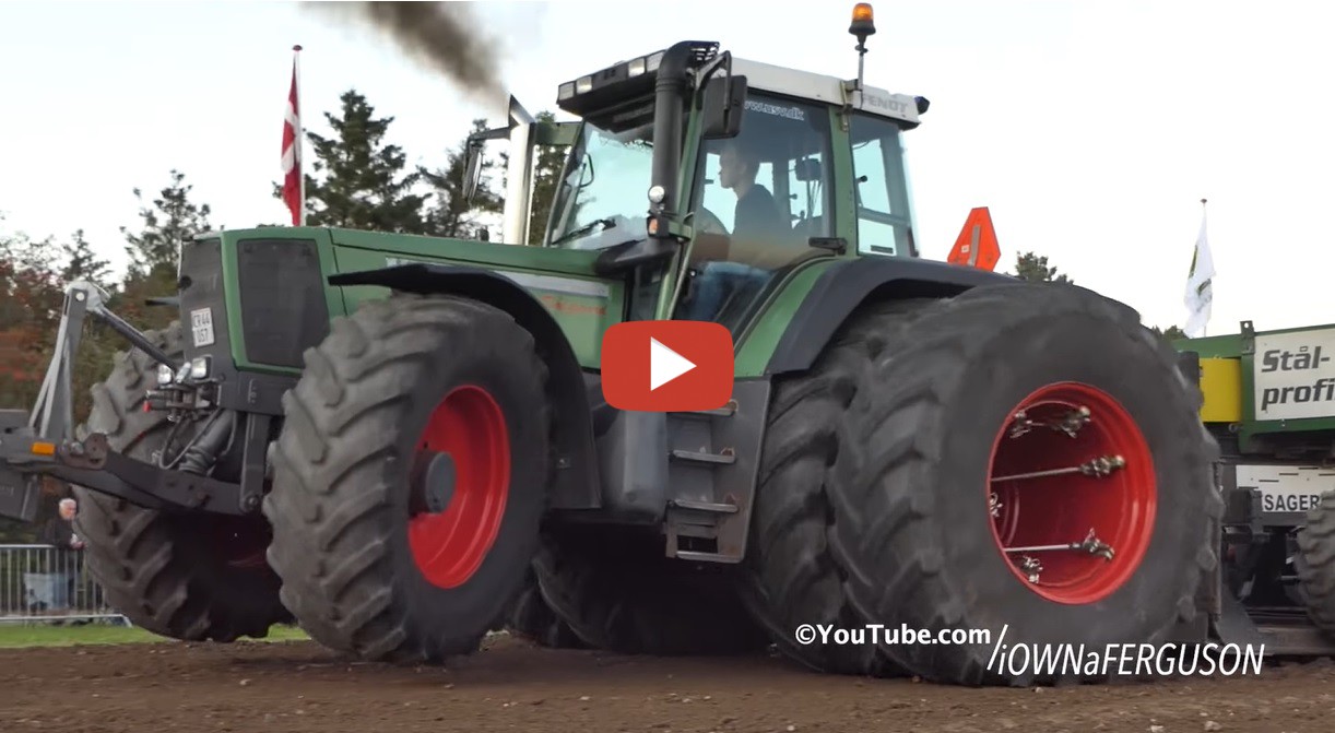 Fendt 926 Favorit macht Fullpulls Tractor Pulling Compilation Dänemark