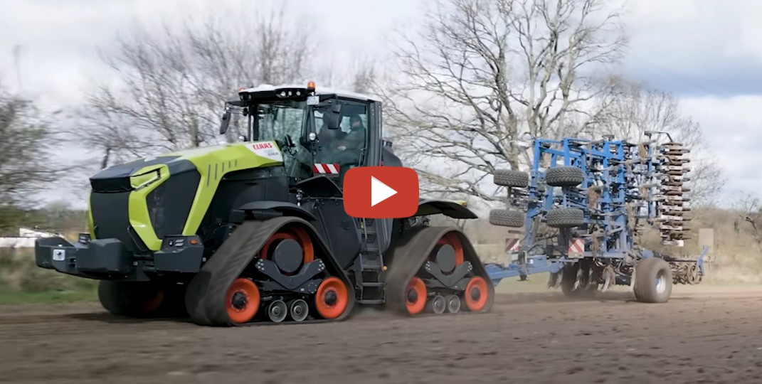 Profi Magazin Riesige Neuheit Claas Xerion Terra Tracmit Spannung Erwartet Hat Claas