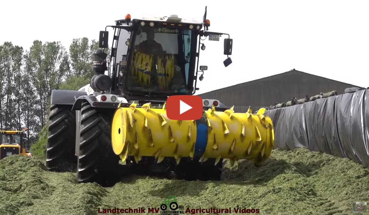 Lu Westhoff Agrar Und M H Agrar Geinsam Im Ersten Schnitt Mit Einem Fendt Und Krone